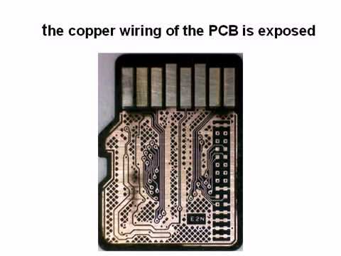 NAND Flash Recovery -  Photo Of Micro SD Top Layer Scratched